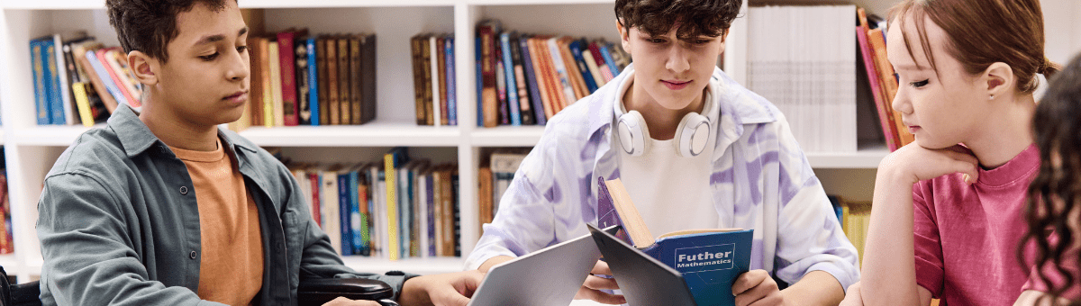 What Does a Student Need? – A young group of students studying in the library